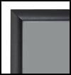 Black Snap Frames with Square Corners