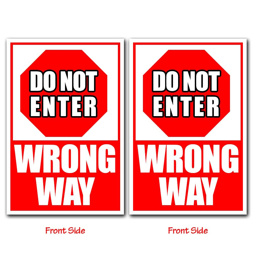 Black Signicade Deluxe with two Do Not Enter signs SD-140BK-PLUS-Do-Not-Enter-001 - image 2