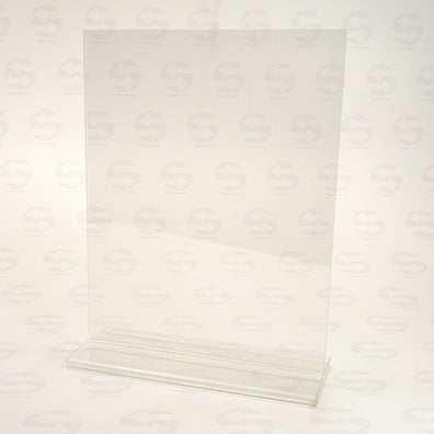 CLEAR CARDHOLDER 11X8-1/2 PLEXI TOP LOAD VERTICAL (10-Pack) SD-87-623CL-10-PACK - image 3