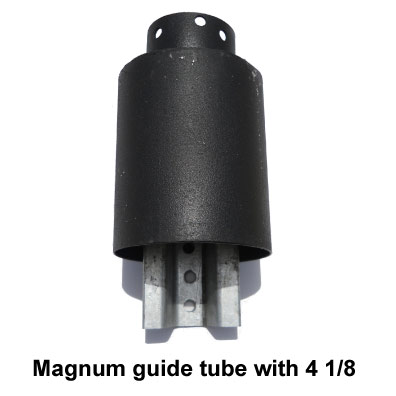 Magnum accessory guide tube with 4 1/8 inch ID REDImagnum4IDbarrel - image 1