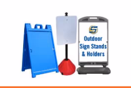 Outdoor Sign Stands & Holders