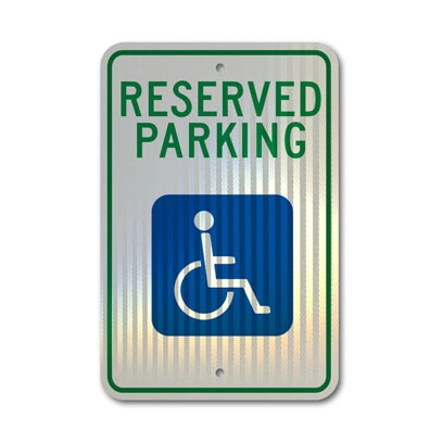 18 inch x24 inch  Wyoming Handicapped Parking Sign WY1824 - image 1