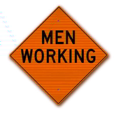 36 inch x36 inch  Men Working W21-1RA27 - image 1