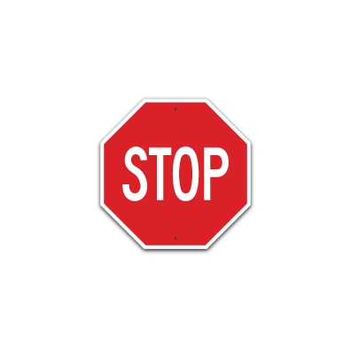 18 inch x18 inch  STOP Sign - Hi-Intensity sd-R1-1HIA8 - image 1